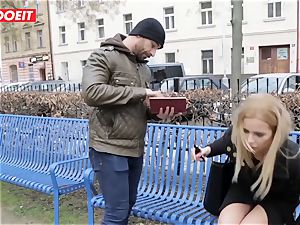 LETSDOEIT - warm platinum-blonde Tricked Into fuck-fest By Czech man
