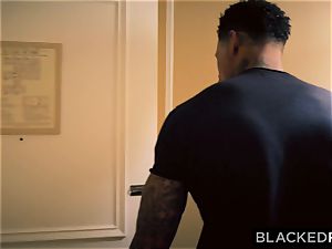BLACKEDRAW Out Of Town gf Cheats With big black cock After struggling With boyfriend