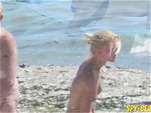 spycam unexperienced bare Beach mummies Hidden cam Close Up
