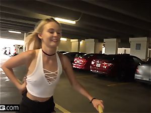 unexperienced nubile Kenzie point of view ravage in public bike apartment